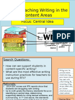 pd presentation content writing 