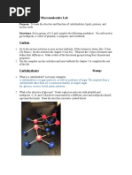Identification of Macromolecules Lab