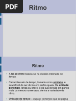 Aula 2 -Ritmo