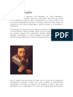 Biografia J.kepler. 8°c