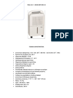 Dry Mec 16 Αφυγραντήρας FRAL Ιταλίας 16 lt/24h