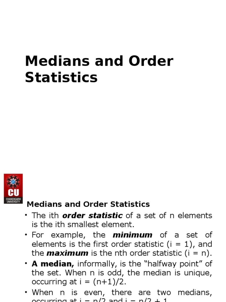 Order of Algorithm | PDF