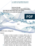 Aplicarea mijloacelor hidrokinetoterapiei in sechelele postraumatice ale luxatiei de sold 