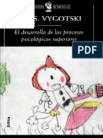 Vygotsky-El Desarrollo de Los Procesos Psicológicos Superiores