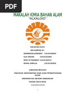 Download Makalah Klp 6 ALKALOIDdocx by Maulyda Awwaliyah Pawallungi SN312820003 doc pdf