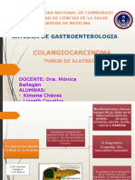 Colangiocarcinoma Caso Clinico