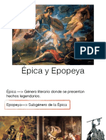 Epica y Epopeya