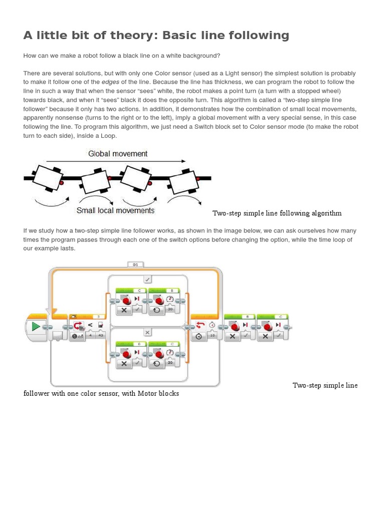 Line Follower | Control Flow | Robot