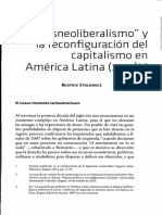 Beatriz Stolowicz - Posneoliberalismo