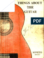 BOOK Jose Ramirez III - Things About The Guitar