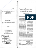 Handbook de Estudos Organizacionais - Vol 1 - Teorizacao Organizacional - Um Campo Historicamente Contestado PDF