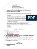 Petunjuk Penulisan Laporan PTK - Ok PDF