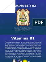 Vitamina b1 y b2