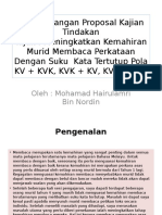 Pembentangan Proposal Kajian Tindakan