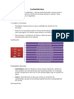 Carbohidratos Resumen