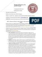 DC00215 - Fundamentos Do Direito Da Empresa e Da Atividade Negocial - Prof. Vinicius Marques de Carvalho - Vera Lorza (186-24) [Versão 1.9 - Para a Segunda Prova] (1)