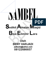P0105 - SAMBEL - Sedikit Amalan Masjid Bisa Eliminir Lara