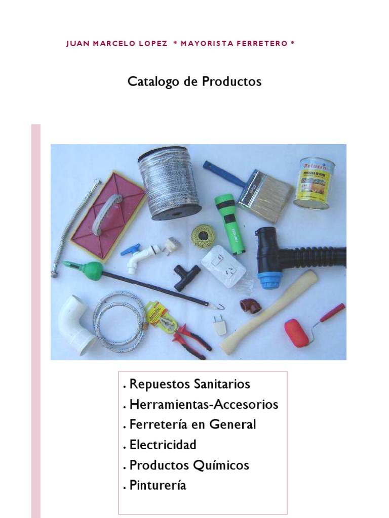 Catalogo | Materiales de construcción | Rieles