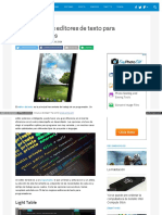 10 Mejores Editores de Texto para Linux