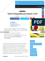 Unity 5 0 Disponible Para Ubuntu 12 04