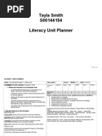 Persuasive Text Unit Planner