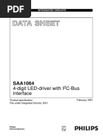 Data Sheet: 4-Digit LED-driver With I C-Bus Interface