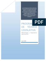 Programa de Técnica Legislativa Para Guaymallén