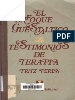 Perls Fritz - El Enfoque Guestaltico Testimonios de Terapia