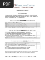 Gottman Repair Checklist | PDF | Wellness
