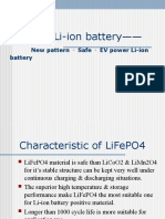 New pattern 、 Safe 、 EV power Li-ion battery