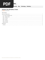 Download ArduinoUnoR3BatteryTesterbybudituxSN312849597 doc pdf