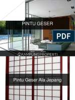 Jual - Distributor - Supplier - Pabrik - Pintu Geser