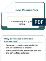 Sentence Connectors Notes1