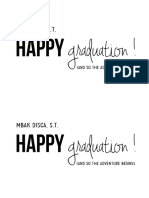 Graduation !: Mbak Biah, S.T