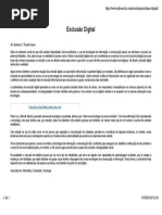 exclusão digital
