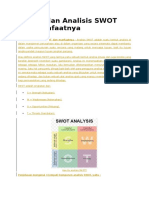 Pengertian Analisis SWOT Dan Manfaatnya