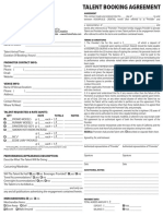 VP TalentAgrement FORM