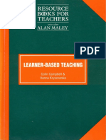 Learner-Based Teaching (Resource Books For Teachers)