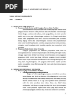 Download Jawaban Soal It Audit Minggu 1-2 by asa SN312860748 doc pdf