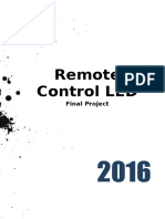 Remote Control LED: Final Project