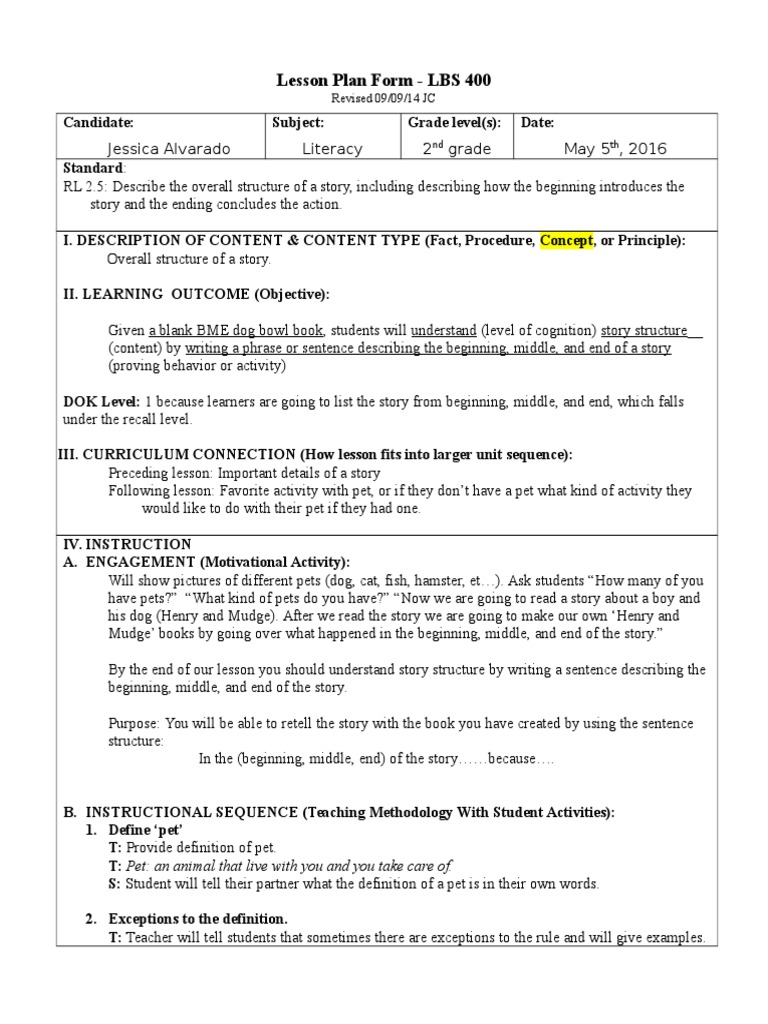 Lesson Plan 2nd Grade Lesson Plan Communication - Bank2home.com