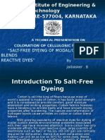 Salt Free Dyeing