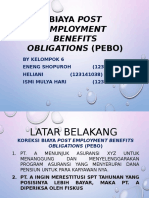 06 Biaya Post Employment Benefits Obligations (PEBO)