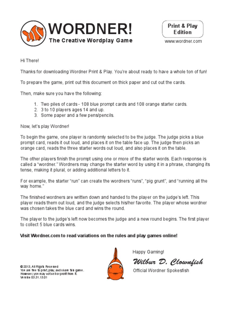 Apples To Apples Games PDF PDF Leisure