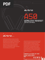 Astro A50 Headset Manual