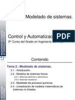 Tema 2 - Modelado de Sistemas