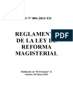 Reglamento de Ley Nº 29944 -reforma magisterial.doc