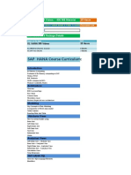 SAP HANA SP5 Course Content Details