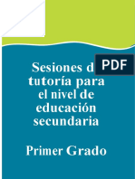 Sesiones de Tutoria Secundaria