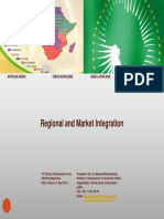 Regional and Market Integration